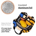 thumbnail image 6 of Lsque Sml Jeffy Print Insulated Lunch Bag with Thick Aluminum Foil Lunch Tote Bag with Front Pocket for Men and Women, Ideal for Work, School, Picnics, and Travel, 6 of 8