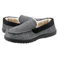 thumbnail image 6 of URBAN FOX - Camden Suede Slippers Mens | Comfortable House and Outdoor Slippers | Slip-On Slippers for Men Dark Grey XL (13-14), 6 of 7