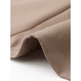 thumbnail image 7 of DARING DIVA Women's Short Sleever Notched Lapel Button Down Blazer Jacket XS Camel, 7 of 7