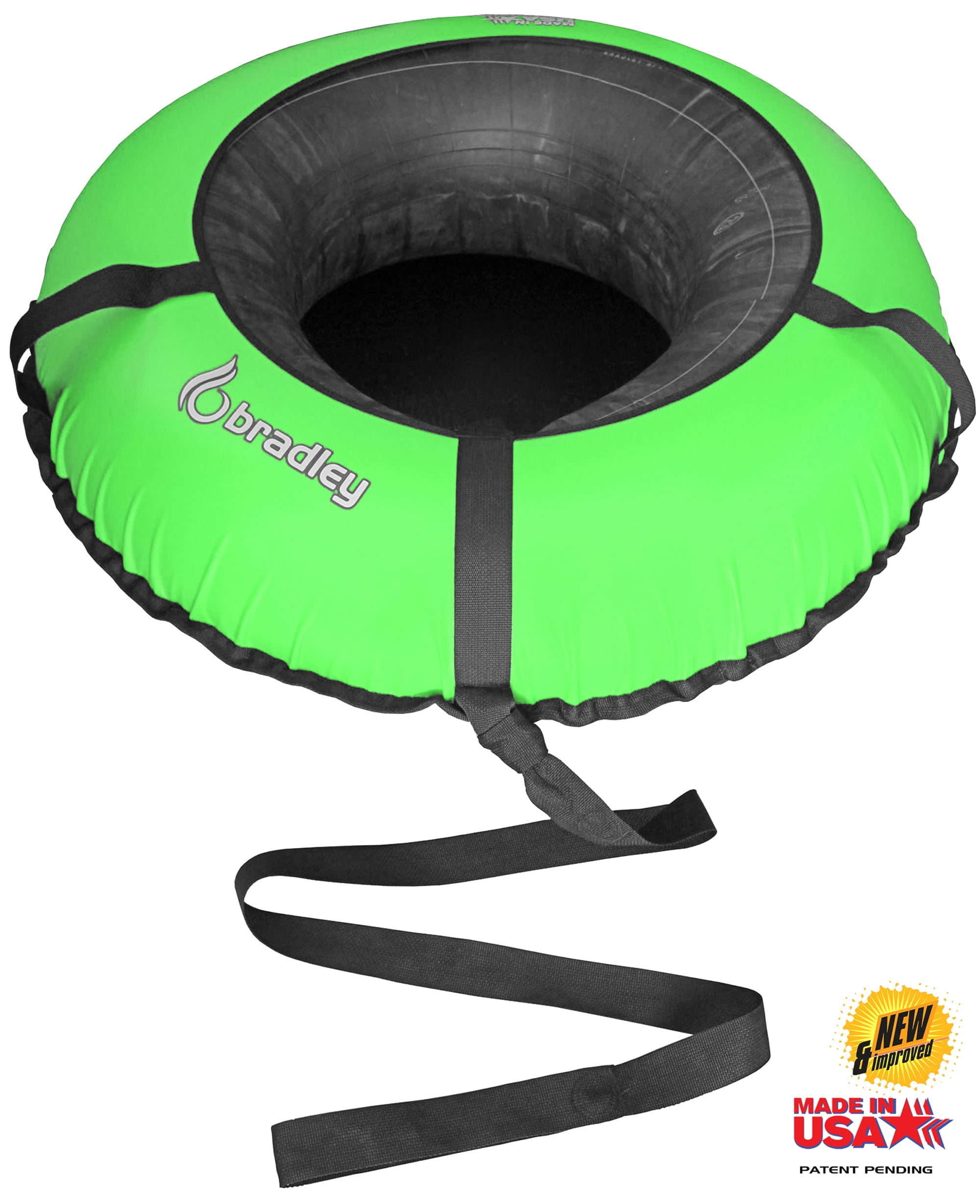 Bradley Heavy Duty Snow Tube with 50" Cover Rubber Inflatable