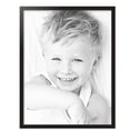 thumbnail image 2 of ArtToFrames 27" x 35" Raw Edge Black Picture Frame, 27x35 inch Black MDF Poster Frame (WOM-4460),  Pack, 2 of 8