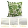 thumbnail image 4 of WERPE  St Patricks Day Pillow Covers  St Patricks Day Decorations for Home Shamrock Lucky St Patricks Day Decorative Throw Pillows Farmhouse St Patricks Day Decor, 4 of 5