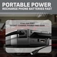 thumbnail image 6 of Schumacher Electric Rugged 2500A Lithium Car Battery Jump Starter and Power pack/Jump Box, USB Charging, 12V Sport, Auto, and Marine Batteries, SL1596, 6 of 10