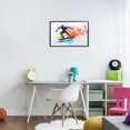 thumbnail image 3 of Stupell Industries Contemporary Skateboarder in Motion Black Framed Giclee Art, 18 x 12, by Creative Studio, 3 of 8