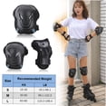 thumbnail image 5 of Spirastell Protective gear suit,Pads Wrist Equipment Set Safety Pads Knee Pads Equipment Set Safety Wrist Equipment Set 6 Kit Knee ZDHF Suit SIUKE JINMIE, 5 of 6
