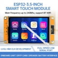thumbnail image 3 of ESP32 WiFi Bluetooth Module Development Board 3.5 Inch ST7796U Drive 320x480 Resolution TFT Intelligent Touch Screen, 3 of 6