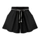 thumbnail image 1 of Pantalones cortos casuales para mujer, pantalones cortos de ocio para mujer, ropa elástica para exteriores y playa. XL negro, 1 of 9