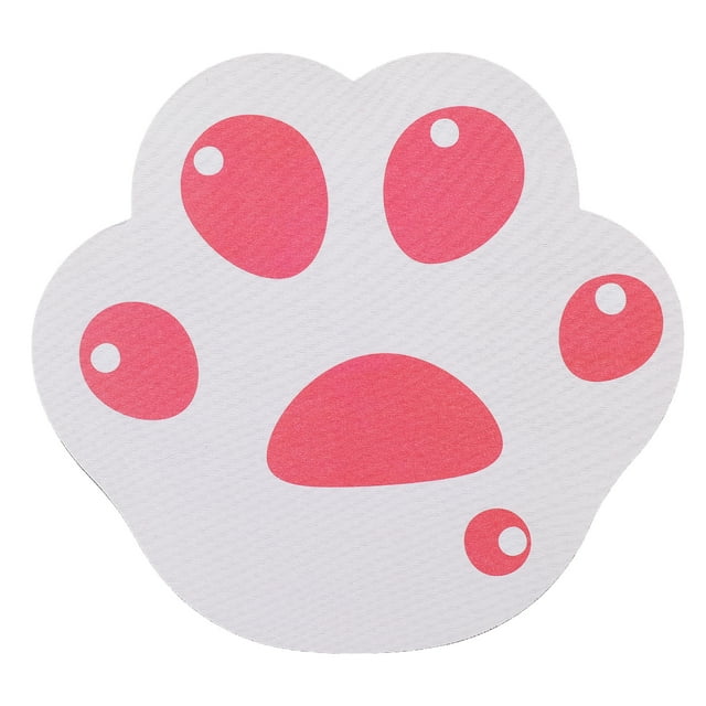 Shisuyan Kitten Paw Mouse Pad Rubber Jersey 1Pack