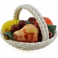 thumbnail image 2 of Three Star Import & Export X109 6.5 in. Round Fruit Basket Center Piece, 2 of 2