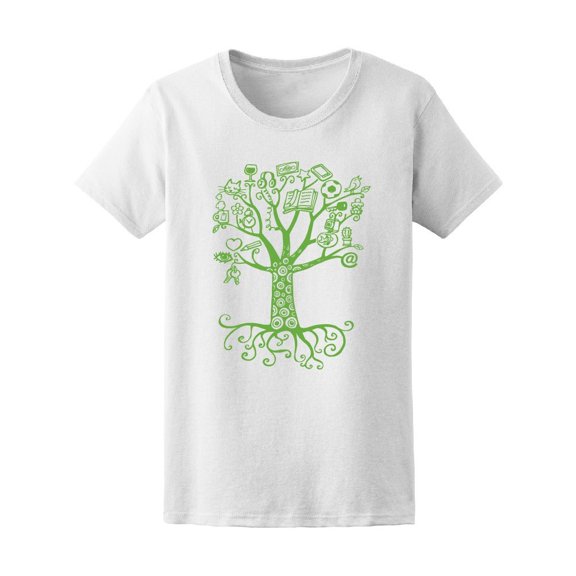 Branched Wood Tree Tee Women's -Image by Shutterstock