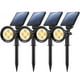 thumbnail image 1 of Focos solares Nekteck para exteriores, paquete de 4 unidades, 200 lm, 1 of 8