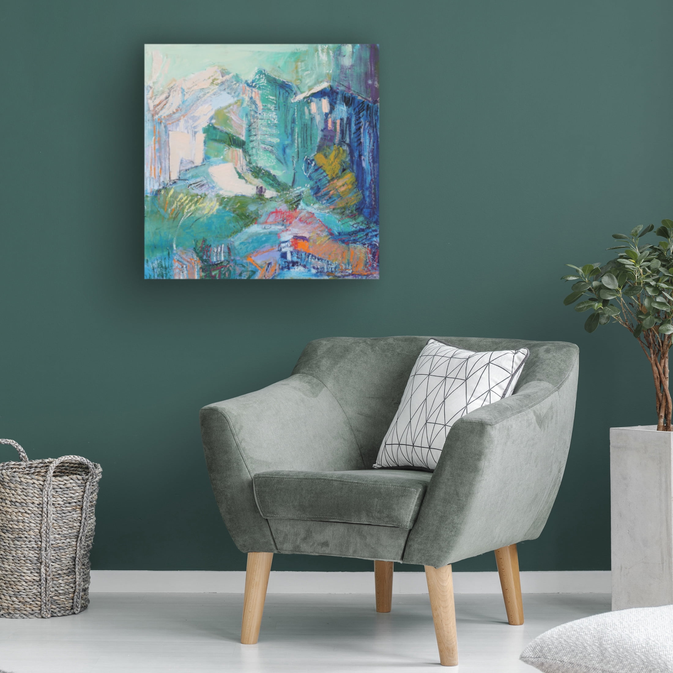 Trademark Fine Art Dorothy Fagan New Pathways V Canvas Wall Art