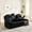 Black - Sofa, variant on Electric Power Recliner Chair Living Room Sofa Chair, Comfy Lazy Home Theater with Cup Holder &USB Ports, Black