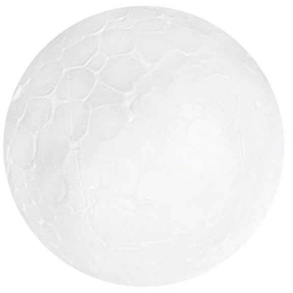 HONMEET Large White Polystyrene 1 Pack Solid Style for Crafting, Decorations, Christmas Ornaments and Art Projects