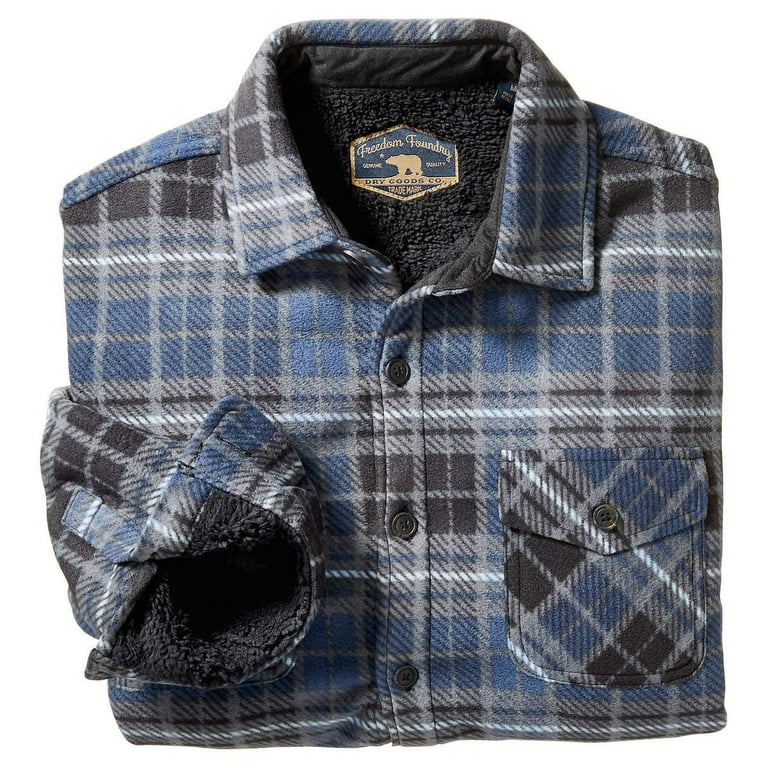 Freedom foundry dry goods co super plush shirt jacket sale