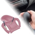 thumbnail image 4 of Housse de Levier de Vitesses Automatique Sweatshirt Décoration Shifter Protector Rose, 4 of 7