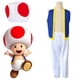 thumbnail image 2 of Super Mario Bros. para adultos. Disfraz de fiesta de cosplay Top + Pantalones + Conjunto de disfraz de sombrero Regalo, 2 of 5