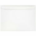 thumbnail image 3 of JAM Paper 9 1/2 x 12 5/8 White Linen Booklet Envelopes, 50/pack, 3 of 4