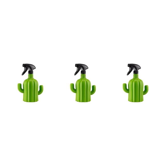 Naiovety Botella Forma de cactus Personalidad Flores verdes Regadera Práctica Hervidor de riego Herramientas de jardín Pulverizador Type1 NO1