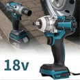 thumbnail image 1 of Brushless Impact Wrench Cordless Impact Wrench Wear Resistant Electric Wrench for Maintenance Carpentry, 1 of 4