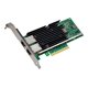 thumbnail image 1 of Adaptador de red Intel X540T2 convergente 10GBASE-T de doble puerto, 1 of 5