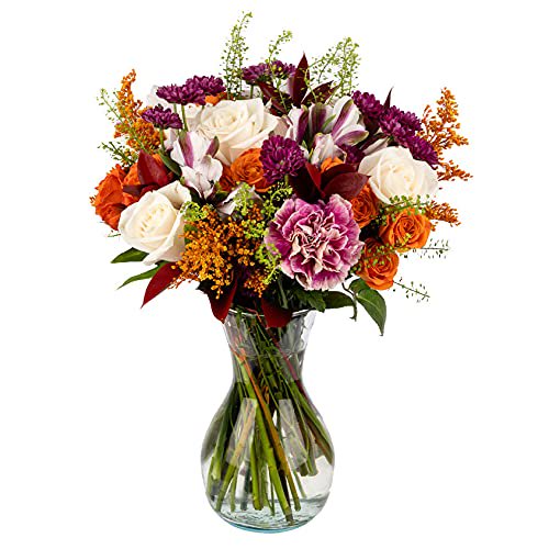Arabella Bouquets City Chic with vase (Fresh Cut Flowers)