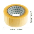 thumbnail image 3 of 2 Rouleaux de Rubans d'Expédition Rubans Adhésifs Adhésifs Rouleaux pour Maison Bureau École Carton, 3 of 7