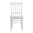 thumbnail image 5 of Boraam Shaker Wood Dining Chairs, Set of 2 – Cream Finish, 5 of 9