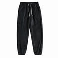 thumbnail image 2 of Blmnix Lounge Pants Men Pants Palazzo Baggy Low Waisted Corduroy Pants Pant Taper Black Cropped Mens Casual Pants,L, 2 of 9