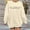 Beige, variant on Women's Sweatshirts Letter Printed Long Sleeve Tops Y2K Cute Crewneck Pullover Fashion Outfits