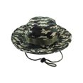 thumbnail image 2 of Bxsruta Bucket Hat, Sun Hats Beach Hat for Women Man, Summer Casual Wide Brim Windproof Foldable Camouflage Sun Hat for Outdoor Travel Vacation Beach Fishing Hiking, 2 of 4