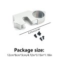 thumbnail image 2 of Vogacara RC Cars Gear cubierta antipolvo reemplazo de montaje de vehículo para 144001 púrpura Kits de construcción modelo Plata Vogacara FN001450-04, 2 of 6