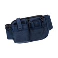 thumbnail image 2 of Nurse Fanny Pack, Multi Compartment Pocket Nursing Organizer Belt Bag, Apron Hip Bag Utility Waist Pack for Bandages Supplies Deep Blue, 2 of 10