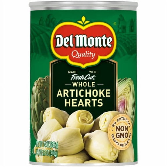 2X-Del Monte Whole Artichoke Hearts - 14 oz