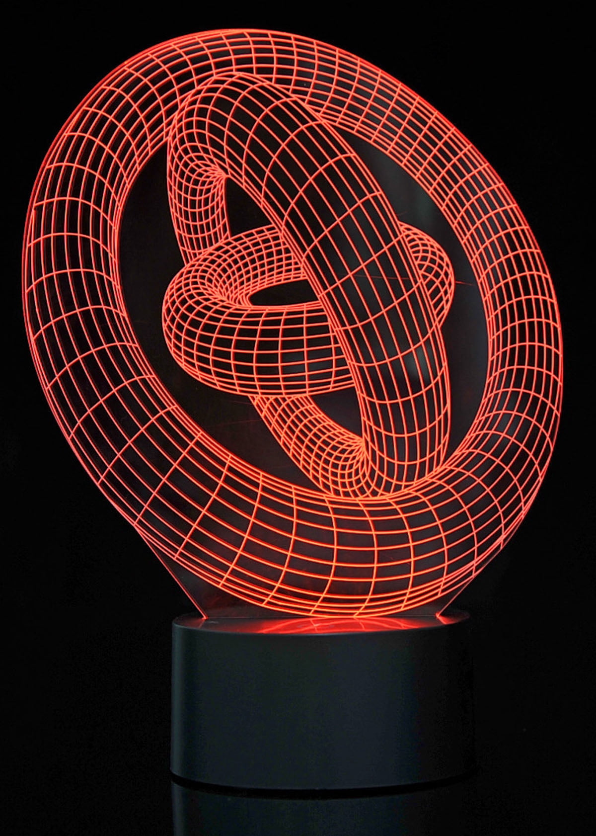 Board No More! 3D Ring-In-Ring Laser Cut Precision LED Lights