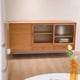 thumbnail image 3 of Display Cabinet Sideboard Wood Shelves Pantry Vitrin Sideboard Luxury Living Room Muebles Para Casa Kitchen Furniture YN50SB My Lux Decor Round, 3 of 26