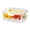 B, variant on KGJQ Fresh-keeping Box Airtight Leak-proof Food Storage Container with Silicone Seal And Handle Storage Box for Fruits Snacks Picnic