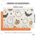 thumbnail image 6 of Yayeee Doormat for Indoor Entrance 32" x 20" Non Slippery Floor Rug, Halloween Happy Ghosts, 6 of 8