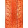 thumbnail image 3 of 3 Panel Foldable Wooden Room Divider with Vine Print, Red and Gold, 3 of 5