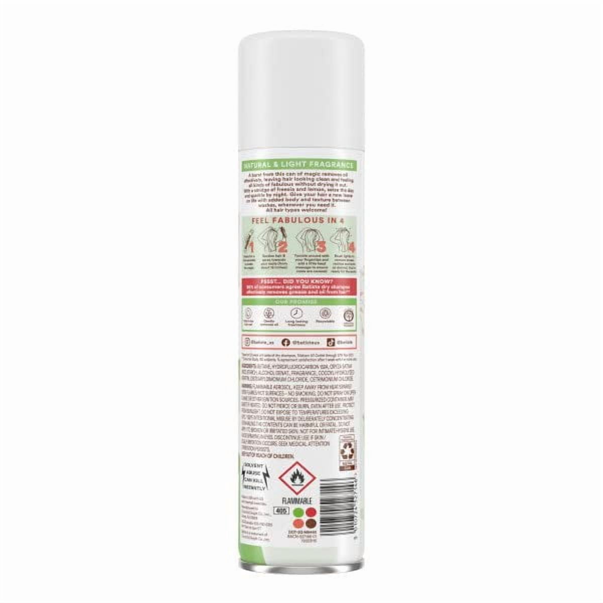 Batiste Dry Shampoo, Bare Fragrance 5.71 oz Pack of 3