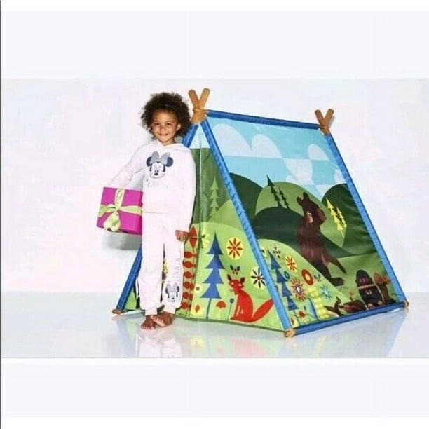 Kid made modern store tent