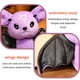thumbnail image 4 of Linda Muñeca de Murciélago de Peluche Suave Diseño de Expresión de Bordado Eléctrico Juguete de Peluche Multiusos para Dormitorio 30 Cm de Alto ANGGREK Otros, 4 of 8