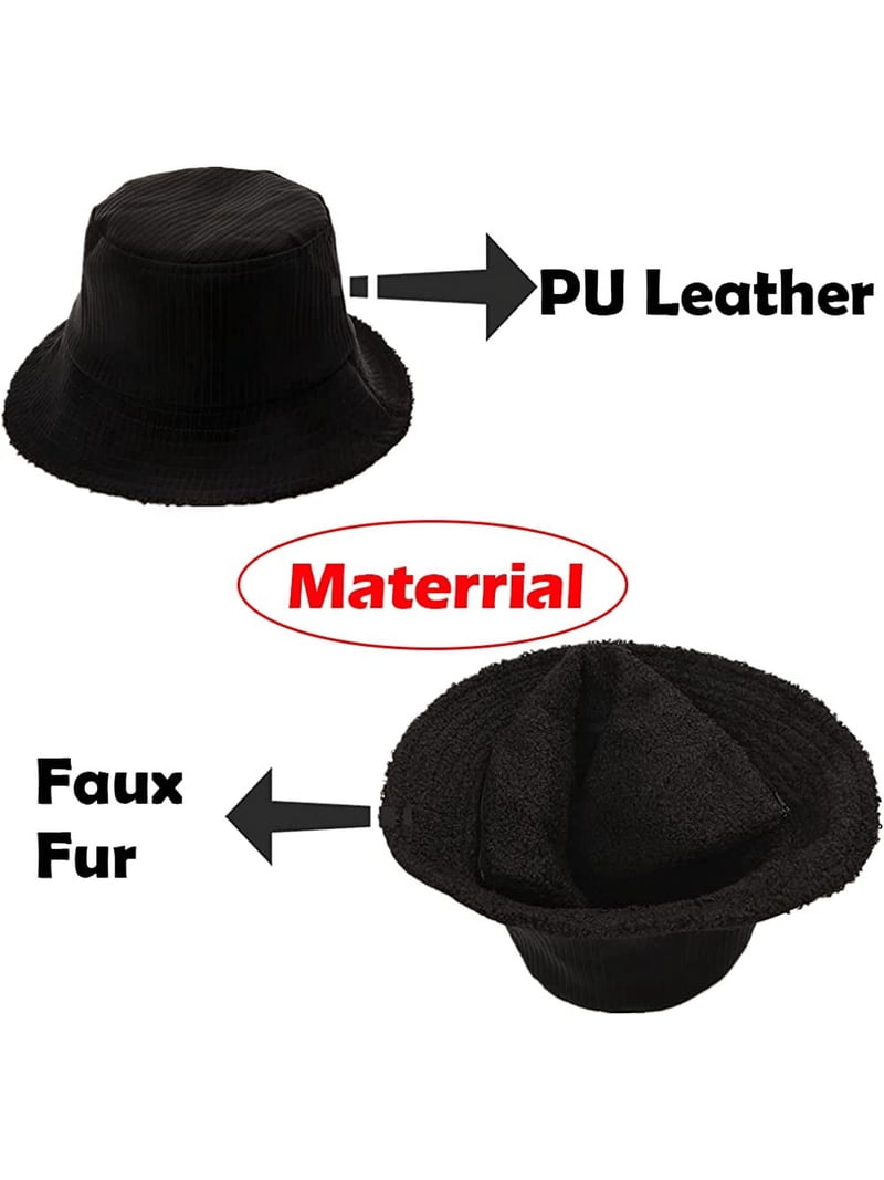 Warm Autumn Winter Bucket Rain Hat for Women with Ear Flaps  display picture 1