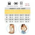 thumbnail image 3 of LELINTA Corset Bodysuit for Women Sexy Thong Bodysuit V Neck T Shirt Leotard Top Jumpsuits Shapewear (Black/Beige-S-XL), 3 of 8