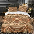 thumbnail image 3 of Bedspreads Bohemian Bedding Set Soft High Ranking Duvet Cover Quilt Cover Set Home Textiles,King (90"x104"), 3 of 6