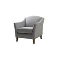 thumbnail image 1 of Chaise d'Appoint Évasée Julian Gris Clair, 1 of 9