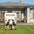 thumbnail image 3 of Amhnf Welcome Hummingbirds And Flowers Garden Flag For Home Outdoor Garden Yard Decor 12x18 inch, 3 of 5