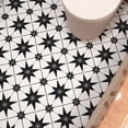 thumbnail image 5 of DEWOO 12''x12'' Peel and Stick Kitchen Backsplash Tiles Floral Cute Contact Paper Vintage Village Country Cottage Wallpaper Farmhouse Renter Friendly Geometry Heat & Water Resistant Kitchen Bedroom, 5 of 7