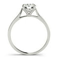 thumbnail image 2 of BEST Jewel 1.5 Ct Round Cut Moissanite Engagement Ring - 14K White Gold Plated Ring - Beautiful Wedding Ring for Women - Lovely Gift for Birthdays or Anniversaries - Jewelry for Her, 2 of 2