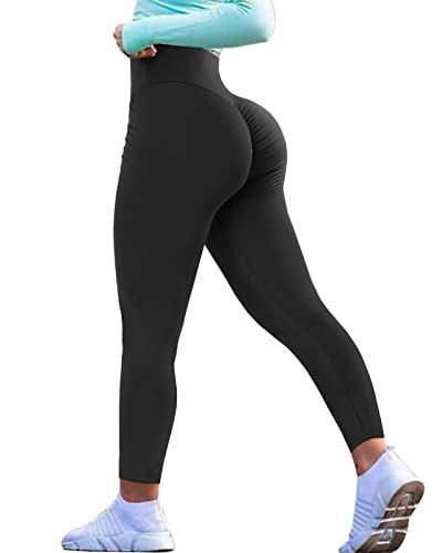 Jenbou Womens High Waist Ruched Butt 